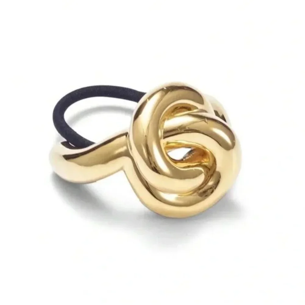 Metal Knot Hair Tie
